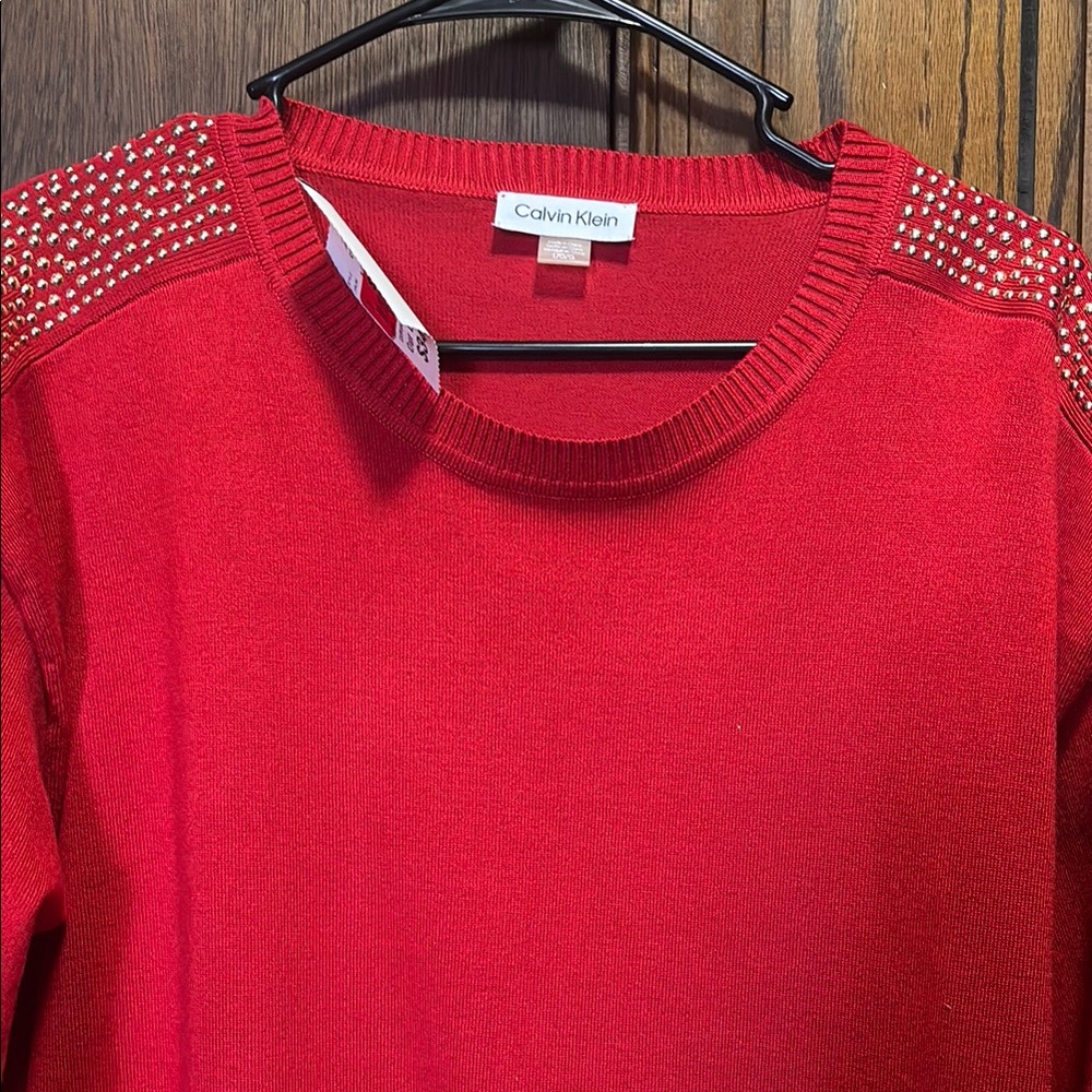 Calvin Klein Red Women's Sweater